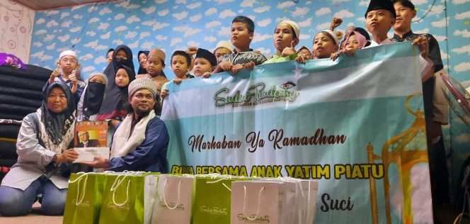 
					Santuni Anak Yatim, Pemred Sudut Pandang: Berbagi Tak Harus Menunggu Kaya