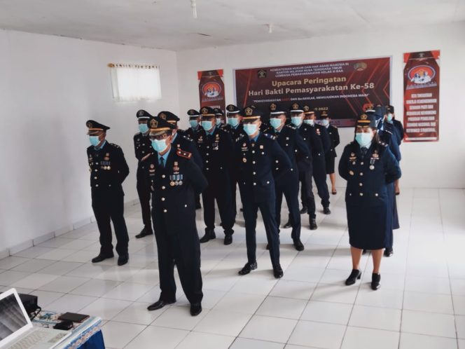 
					Jajaran Lapas Baa Ikuti Puncak Perayaan Hari Bhakti Pemasyarakatan ke 58