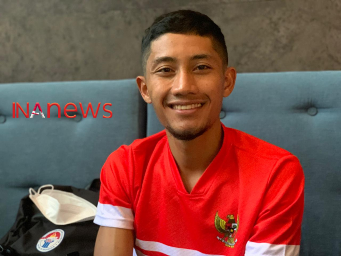 
					Aiman Cahyadi Pesepada Nasional yang tergabung dalam MULA Cycling ( foto : INAnews)