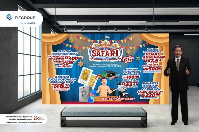 
					Puncak Perayaan HUT Kemilau 33 Tahun FIFGROUP Gelar Pameran Virtual Secara Nasional