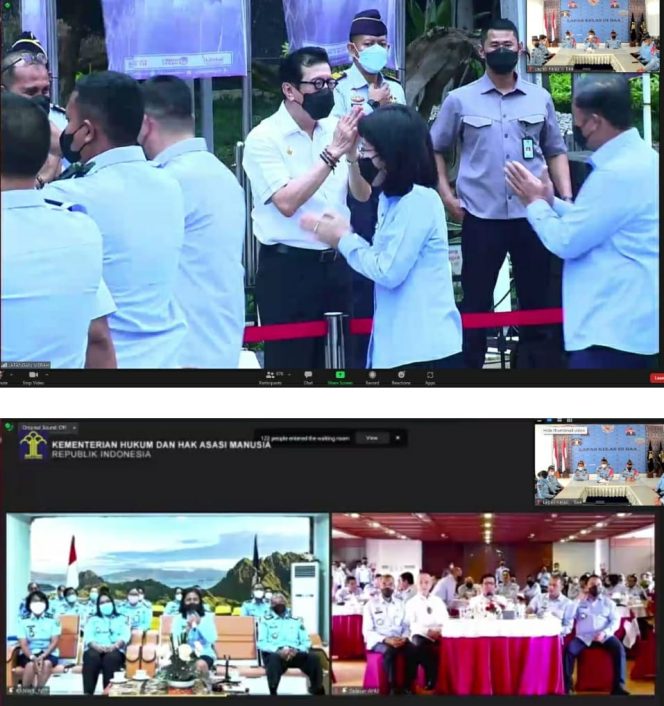 
					Pesan Menteri Hukum dan HAM Yasona H.Laoly Setelah Hari Raya Idul Fitri