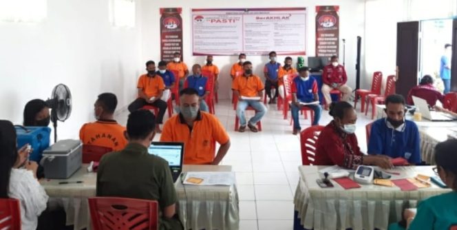 
					Lapas Baa Gelar Vaksinasi Covid-19 kepada WBP