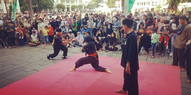 
					DPW PPSI Jakarta Gelar Halal Bihalal dan Latgab Pencak Silat Tradisi di Kota Tua