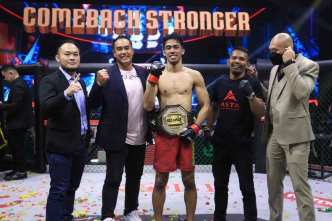 
					OnePride FN 59, Mario Satya Raih Sabuk Interim Kelas Bantam Usai Duel Panjang Kontra Alfiandi