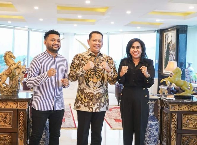 
					Ketum Tarung Derajat Bamsoet Dorong Pengembangan Tarung Derajat di Daerah