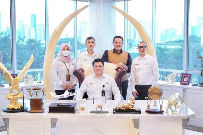 
					Terima Direksi PT Dirgantara Indonesia, Ketua MPR RI Bamsoet Dukung Pengembangan Produksi Pesawat N219 Nurtanio