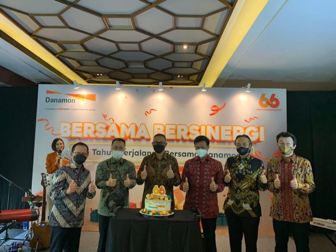 
					Usia 66 Tahun Bank Danamon Perkuat Sinergi Dengan Grup Usahanya