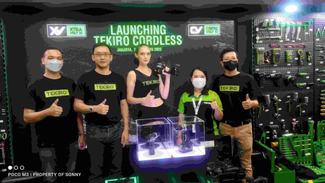 
					GIIAS 2022, TEKIRO Luncurkan Bor Cordless tipe CV 12V dan tipe XV 20V