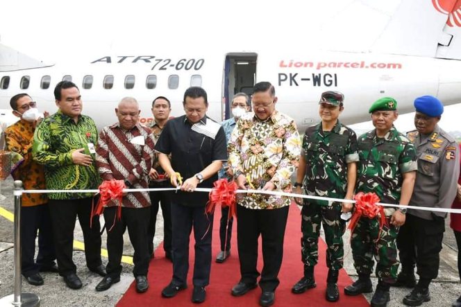 
					Ketua MPR RI Bamsoet Apreasiasi Dibukanya Penerbangan Wing Air Dari Bandara Pondok Cabe