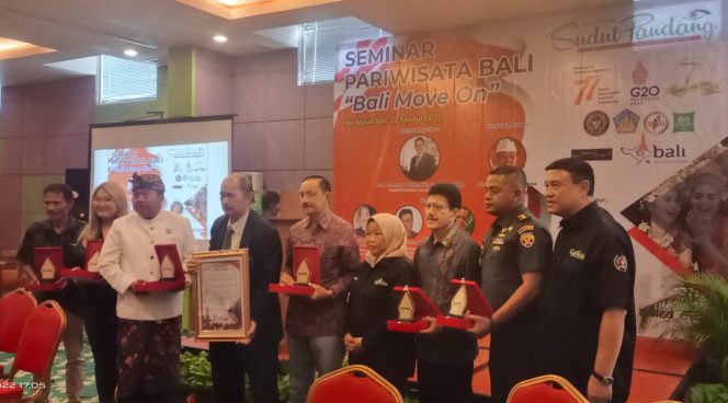 
					Diapresiasi Menparekraf, Media Sudut Pandang Sukses Gelar Seminar Pariwisata di Bali