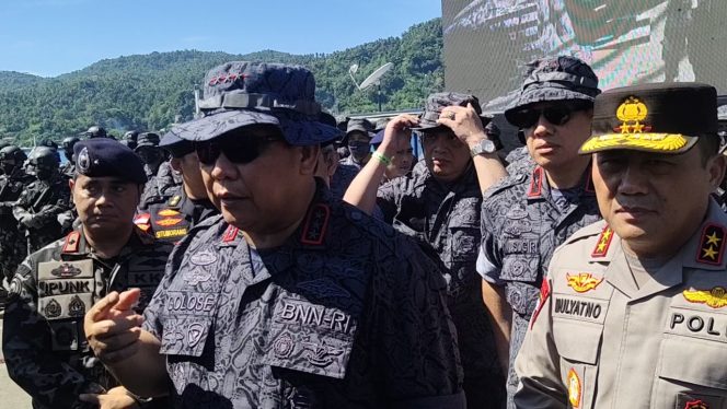 
					Pimpin Upacara Operasi Terpadu, Golose Nyatakan Perang Dengan Narkoba