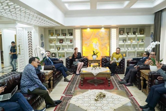 
					Terima Dominique Plewes, Ketua MPR RI Bamsoet Dukung Peningkatan Kerjasama Indonesia – Amerika Serikat