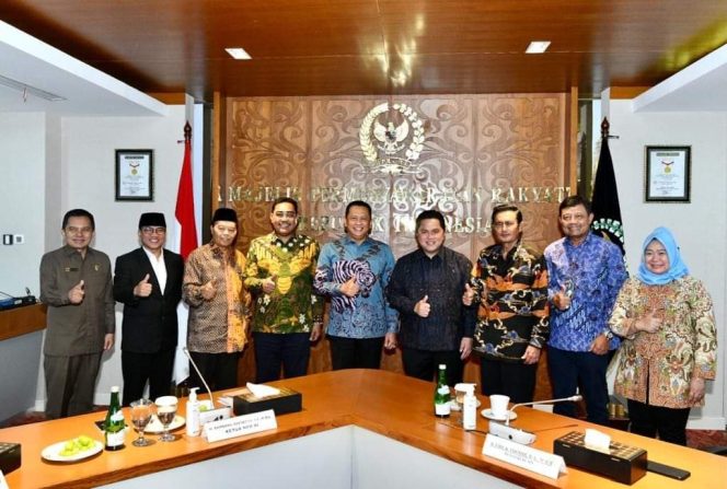 
					Ketua MPR RI Bamsoet Apresiasi Kementerian BUMN Dukung Pembentukan Forum MPR Dunia