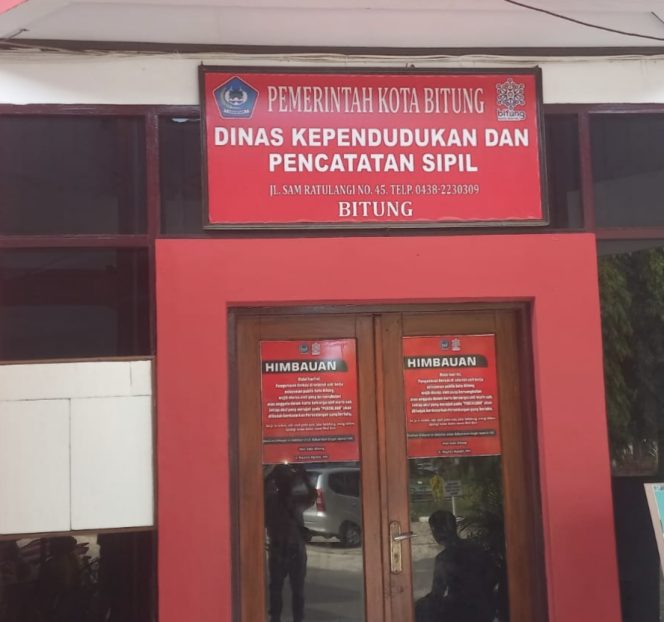 
					Penanganan Disdukcapil Lambat, Kota Bitung Tidak Pantas Di Juluki Kota Digital