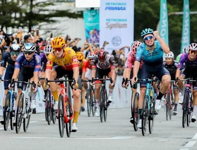 
					Etape 2 Tour de Langkawi, Pebalap Elite Unjuk Kemampuan Sprint Trek Panjang