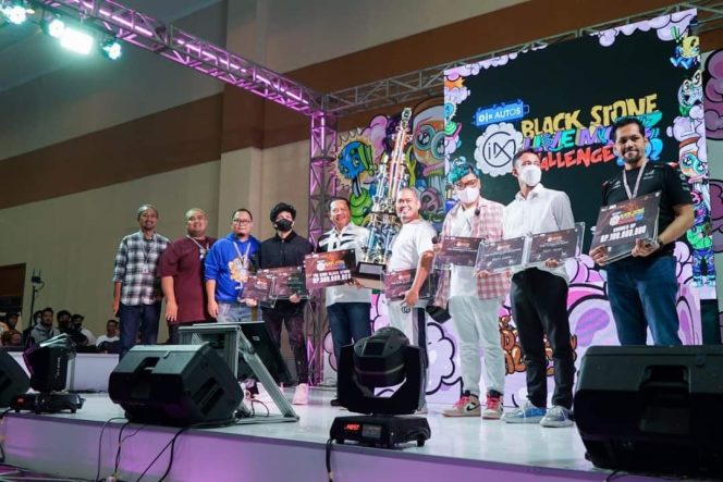 
					Gading Marten Sabet Juara Perang Bintang di Ajang Black Stone Live Modz Challange 2022