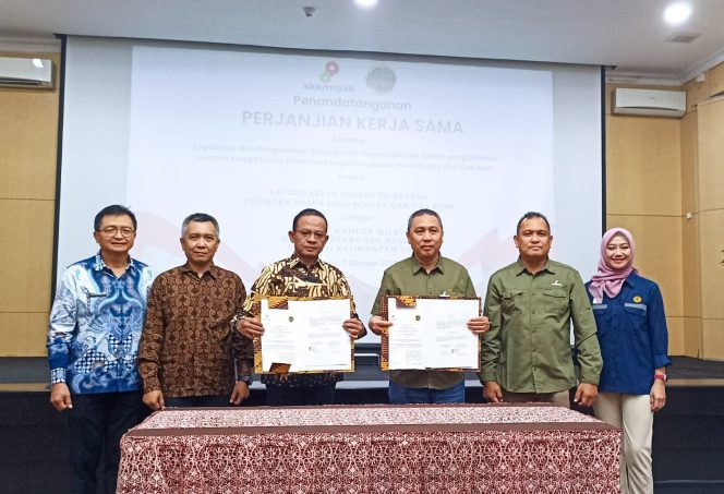 
					SKK Migas Tanda Tangani Kerjasama Dengan Kanwil ATR/BPN Kalimantan Timur