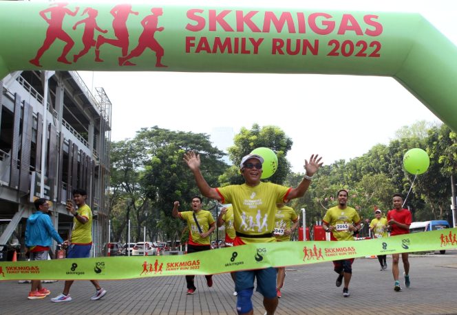 
					Family Run SKK Migas 2022 dibuka oleh Kepala SKK Migas Dwi Soetjipto didampingi manajemen SKK Migas serta Kepala Divisi SDM SKK Migas pada sabtu 1 oktober 2022 (foto : inanews)