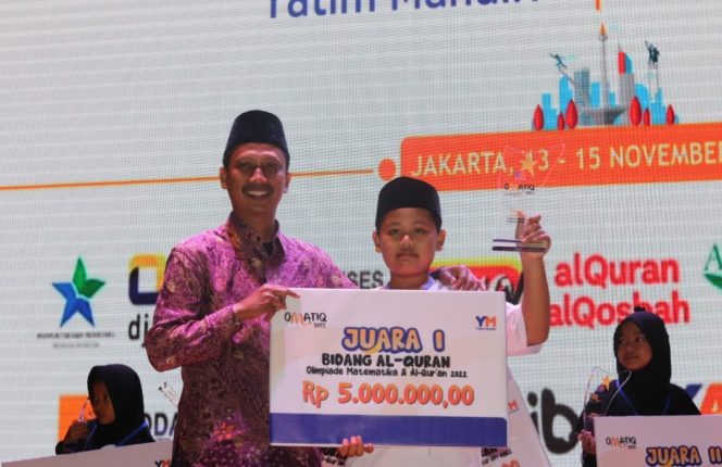 
					Olimpiade Matematika dan Al-Quran (OMATIQ) Nasional 2022 Sukses Digelar