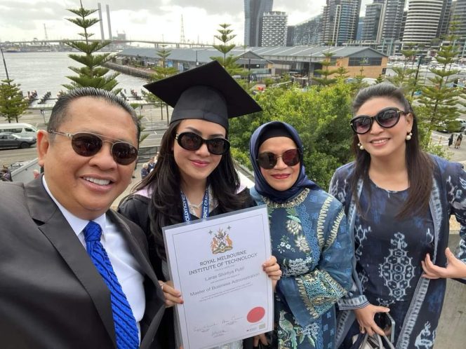 
					Hadiri Wisuda RMIT University di Melbourne, Ketua MPR RI Bamsoet Ajak Para Alumni Kembali ke Indonesia