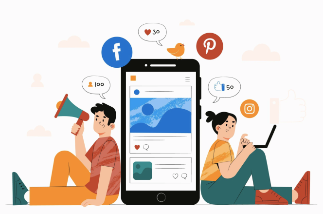 
					Ilustrasi Media Sosial / Freepik