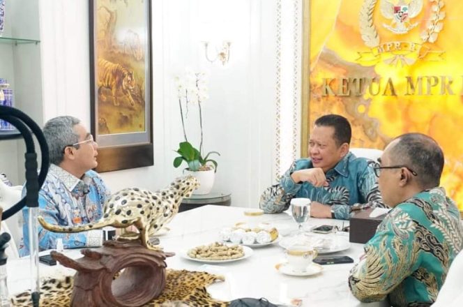 
					Bertemu Wakil Menteri Pertanian, Ketua MPR RI Bamsoet Dorong Ketahanan Pangan Melalui Food Estate