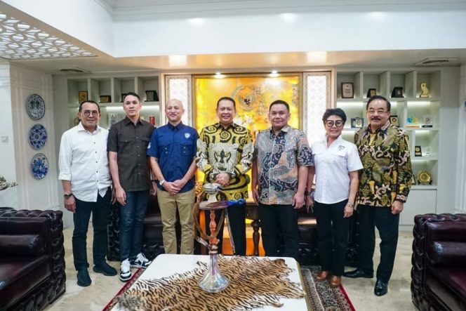 
					Bamsoet Bersama IMI dan JakPro Matangkan Persiapan Jakarta e-Prix 2023 Tanpa APBD