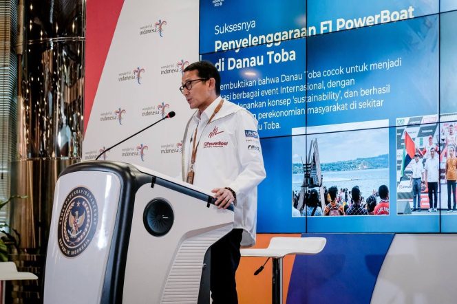 
					Sandiaga Uno Optimistis Event F1PowerBoat Mampu Bangkitkan Sektor Pariwisata Toba