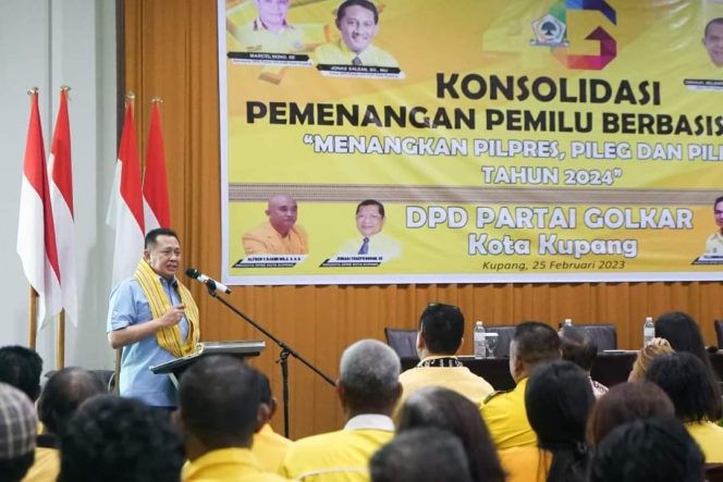 
					Wakil Ketua Umum Partai Golkar Bamsoet Ajak Kader Partai Golkar Optimalkan Media Sosial