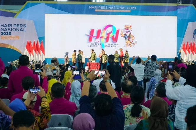 
					Ketua MPR RI Bersama Presiden Joko Widodo, Hadiri Puncak Peringatan Hari Pers Nasional 2023