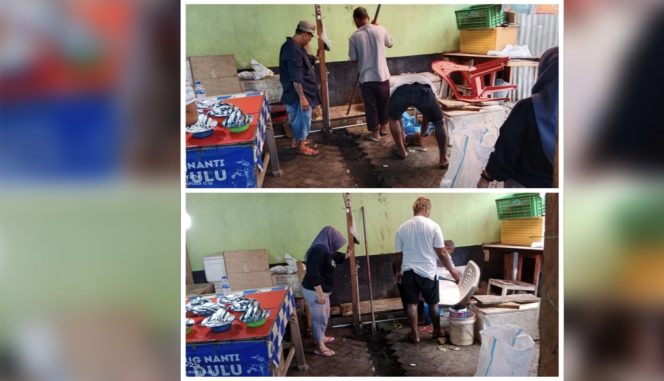 
					Demi Memberikan Rasa Nyaman Bagi Pedagang, Kanit Pasar Cita Gelar Kerja Bakti