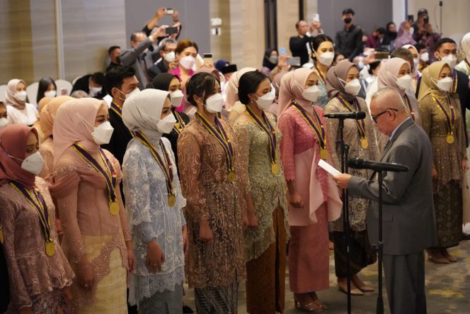 
					FKG Universitas Moestopo Angkat Sumpah 113 Dokter Gigi Baru / Foto: Dok UPDM (B)