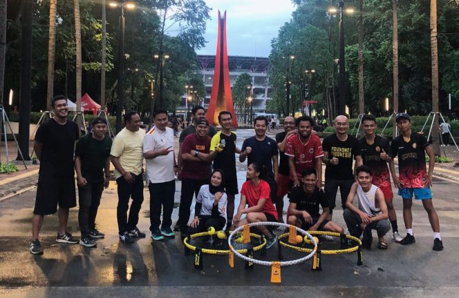 Momentum Bulan Ramadhan PB PORSI Gaungkan Olah Raga Roundnet di Indonesia