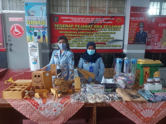 Lapas Kelas II A Salemba Laksanakan Kegiatan One Day Prison’s Product