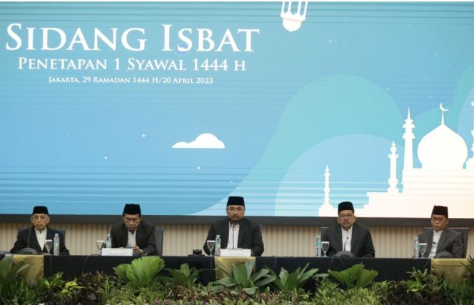 
					Pemerintah Tetapkan 1 Syawal 1444 H Jatuh Pada Sabtu – 22 April 2023