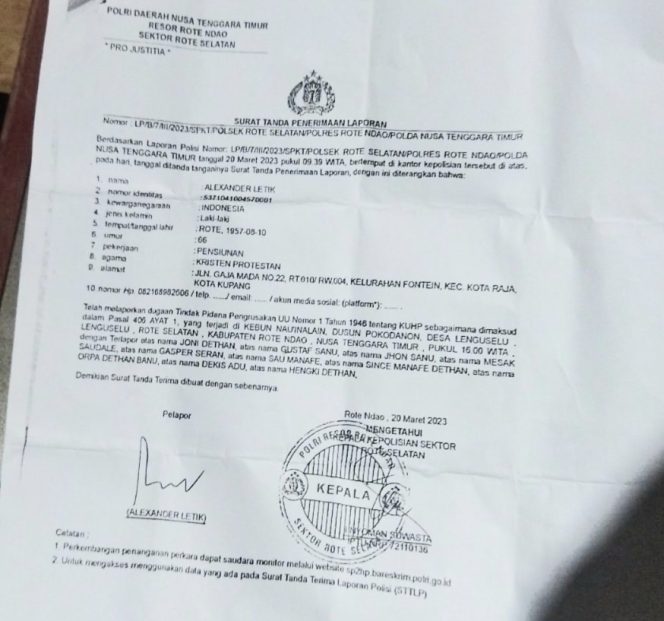 
					Kacau, Kades Lenguselu Dipolisikan Warganya Diduga Serobot Lahan