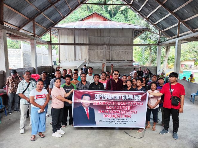 
					Gelar Reses Di Pulau Lembe, Gumolung Minta APH Periksa Semua Proyek Pemerintah