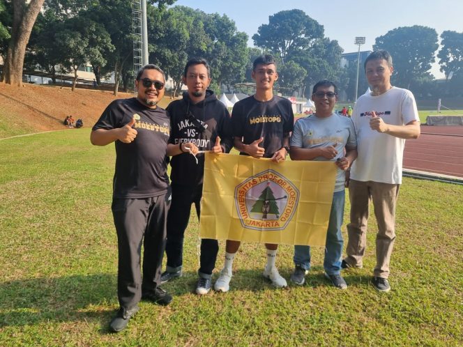 
					Atlet Mahasiswa Universitas Moestopo Berkiprah di Pekan Olahraga Mahasiswa DKI Jakarta 2023 (Dok. UPDM (B))