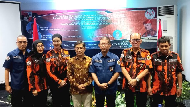 
					MPW Pemuda Pacasila DKI Gelar Seminar Tantangan Politik Masa Depan Bagi Para Caleg