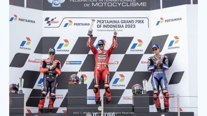 
					Francesco “Pecco” Bagnaia Juara MotoGP Mandalika, Pertarungan Para Riders Berlangsung Sengit