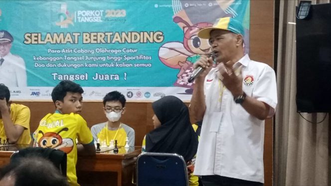 
					42 Atlet Catur Bersaing Di Porkot Tangsel 2023, Ator Martoyo: Jaga Sportifitas, Raih Prestasi