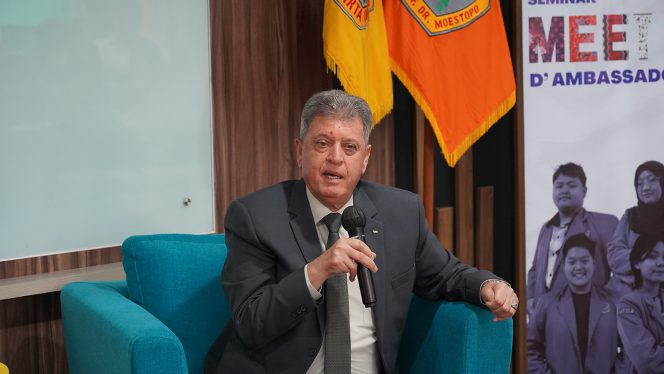 
					Dubes Palestina Kecam Israel di Universitas Moestopo