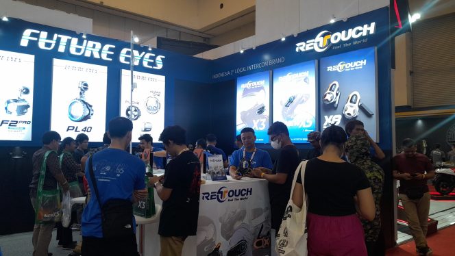 
					IMOS+ 2023 Retouch Indonesia Perkenalkan Aksesoris Motor Untuk Bikers Penggemar Touring