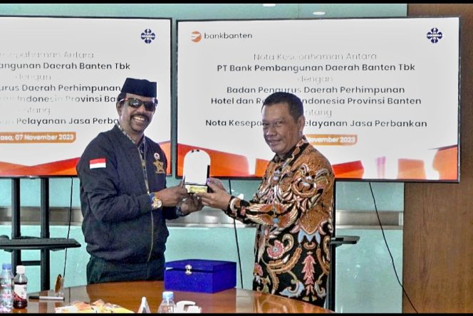 
					Bank Banten dan PHRI Provinsi Banten Jalin Kerjasama Bidang Pariwisata