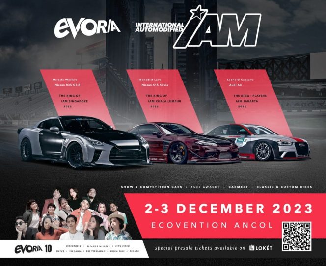 
					Gelaran Evoria IAM Jakarta 2023 Ajang Unjuk Gigi Modifikator Tanah Air