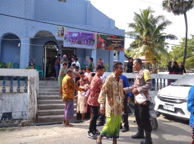 
					Polsek Beserta Jajaran Sukses Amankan Perayaan Natal 2023 di Wilayah Lobalain