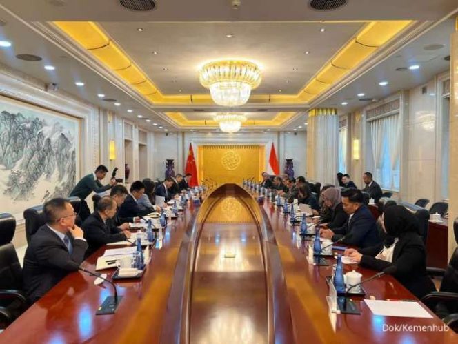 
					Bertemu Menteri Transportasi Tiongkok, Menhub Bahas Peningkatan Kerjasama Bilateral