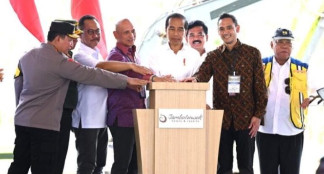 
					Presiden Jokowi Mulai Pembangunan Jambuluwuk Nusantara Hotel di IKN