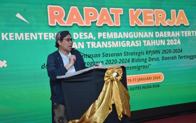 
					Gus Halim Optimis Tuntaskan RPJMN Bidang Desa, Daerah Tertinggal, dan Transmigrasi di 2024