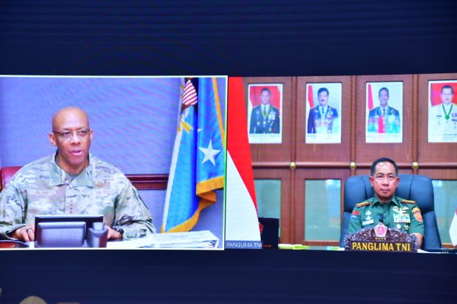 
					Pucuk Pimpinan Tertinggi Militer AS Telpon Panglima TNI, Ada Apa?